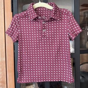Burlebo toddler Performance Polo Texas A&M state university aggies Maroon boys